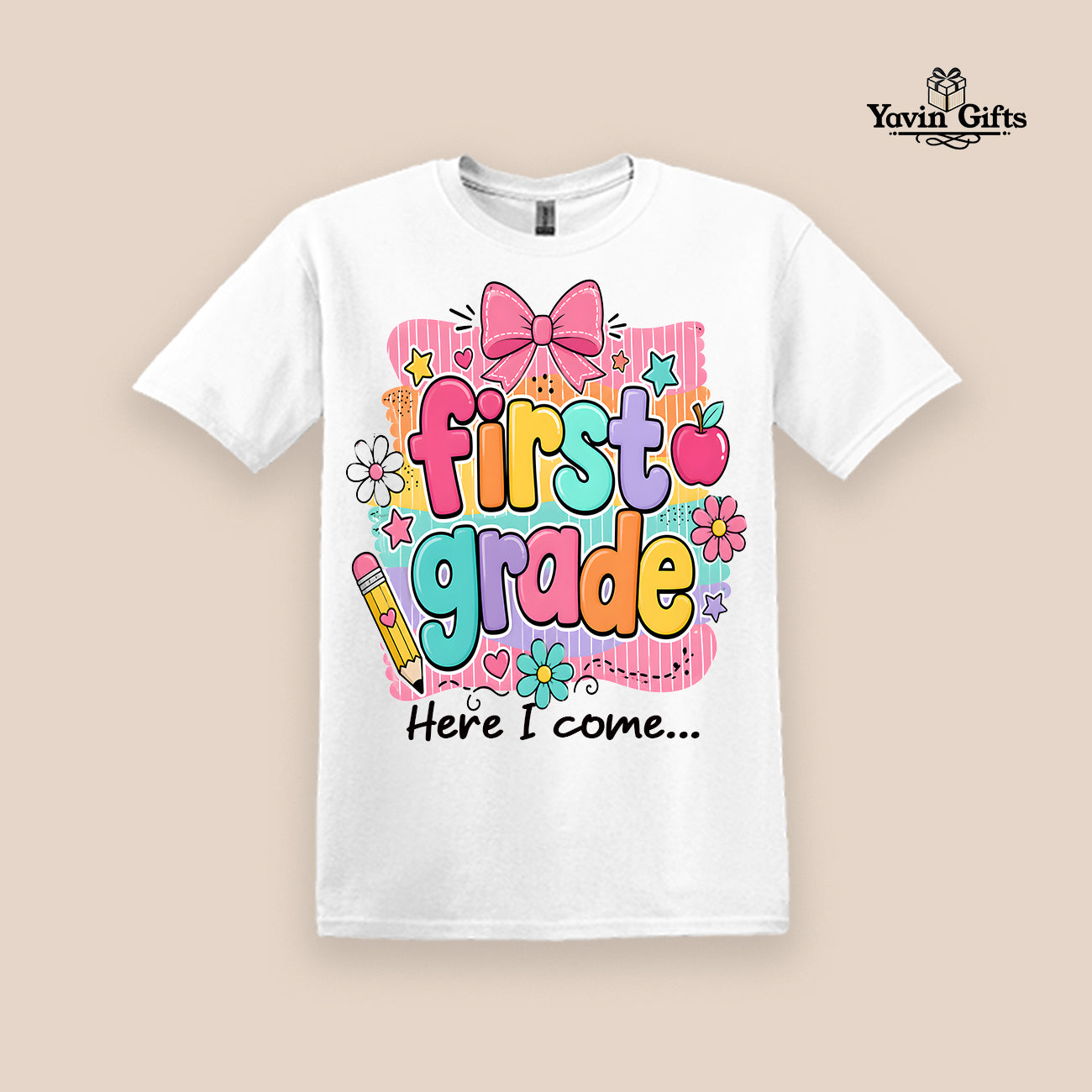 First Grade Back to School T-Shirt