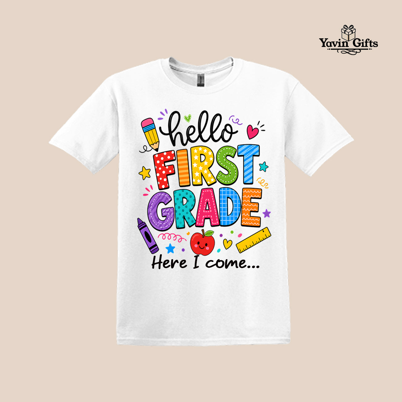 First Grade Back to School T-Shirt