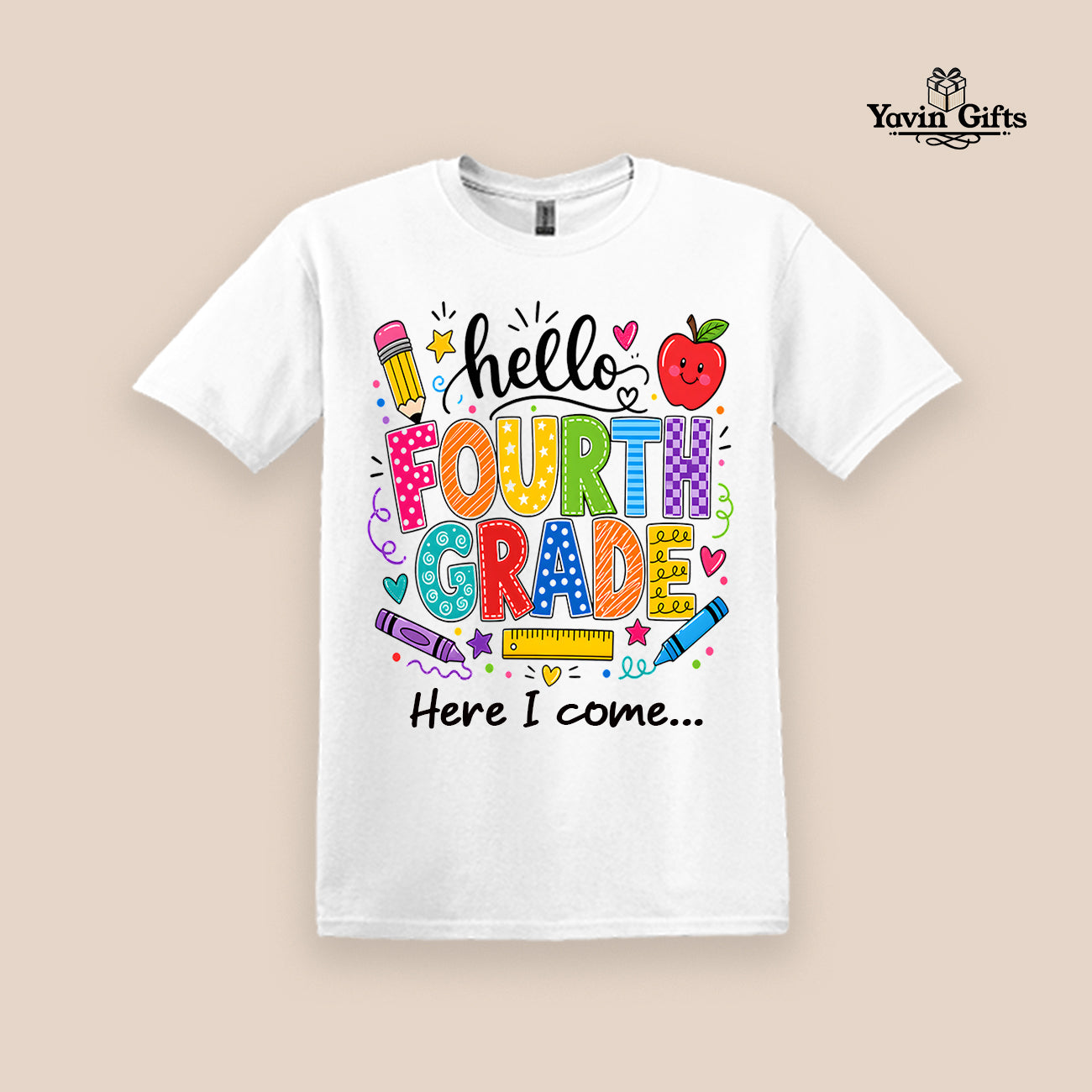 Fourth Grade Back to School T-Shirt