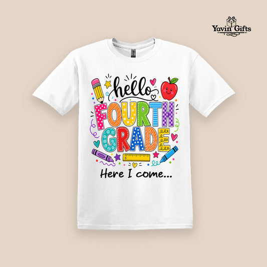 Fourth Grade Back to School T-Shirt