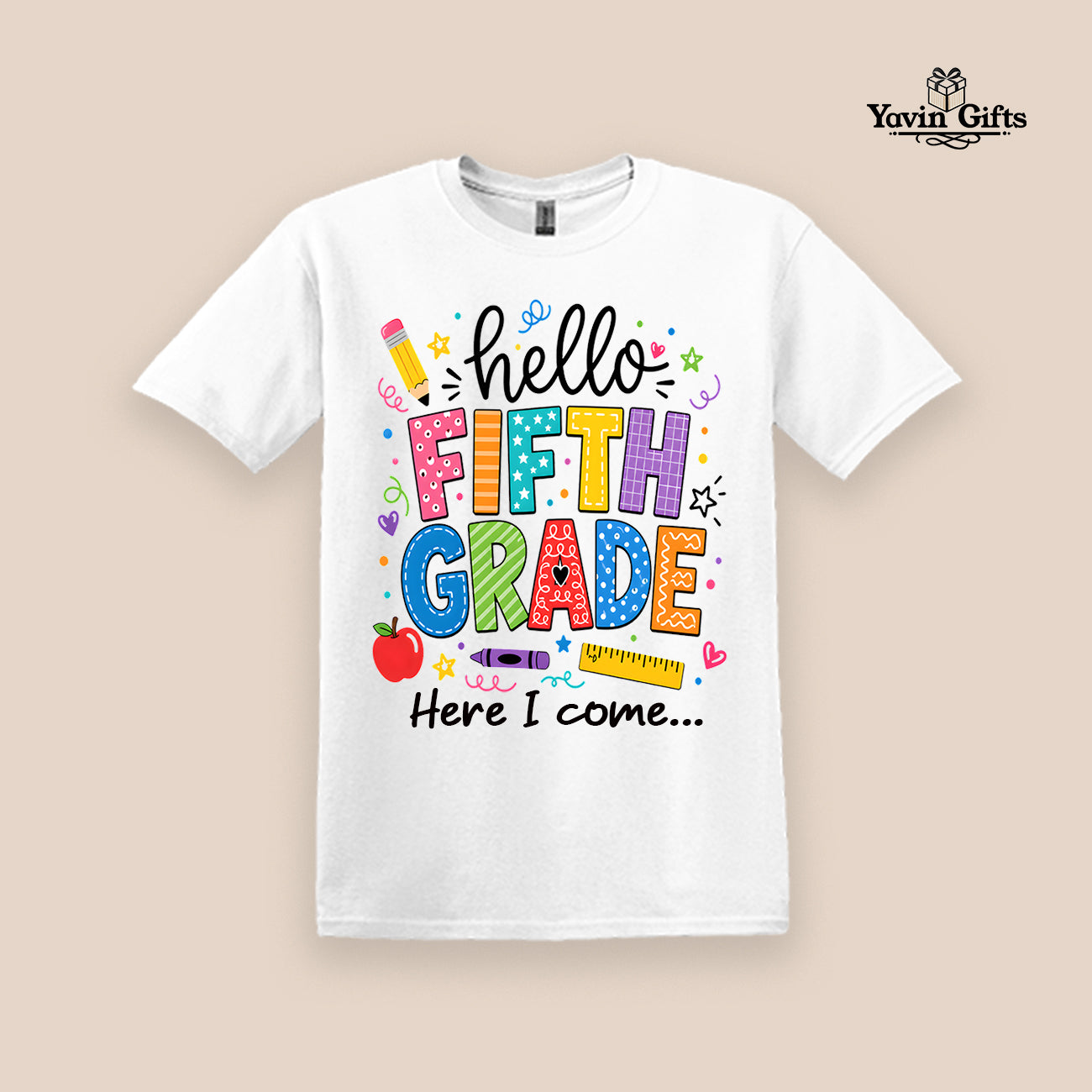 Fifth Grade Back to School T-Shirt
