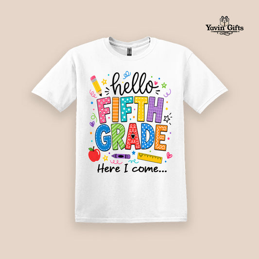 Fifth Grade Back to School T-Shirt