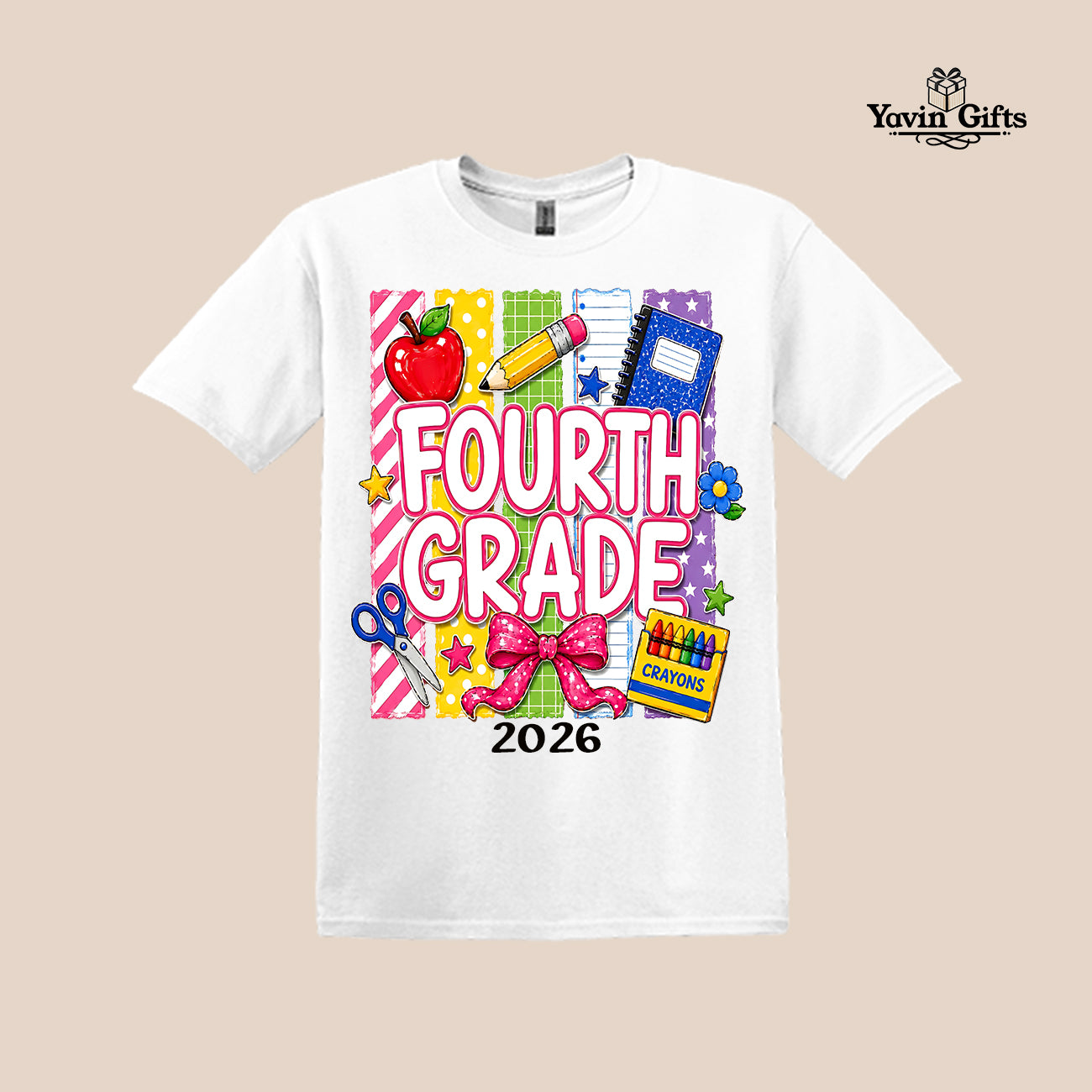 Back to School Shirt | Pre-K to Fourth Grade