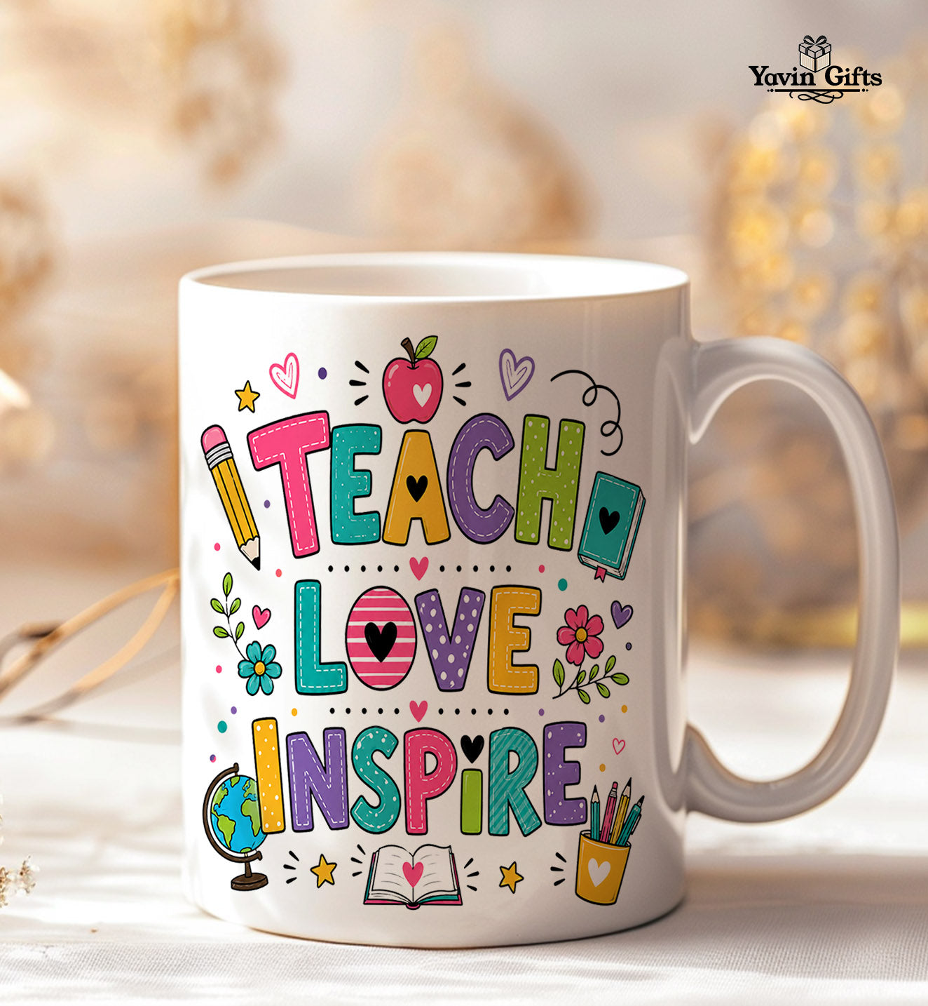 Teach, Love, Inspire (Personalized)