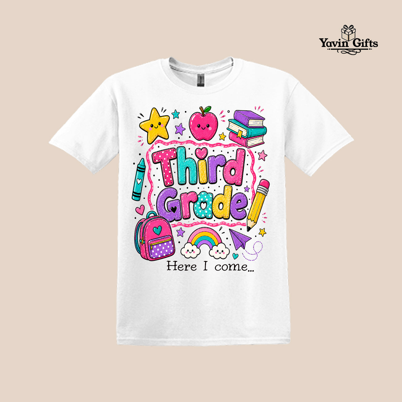 Back to School Shirt | KG to Fifth Grade