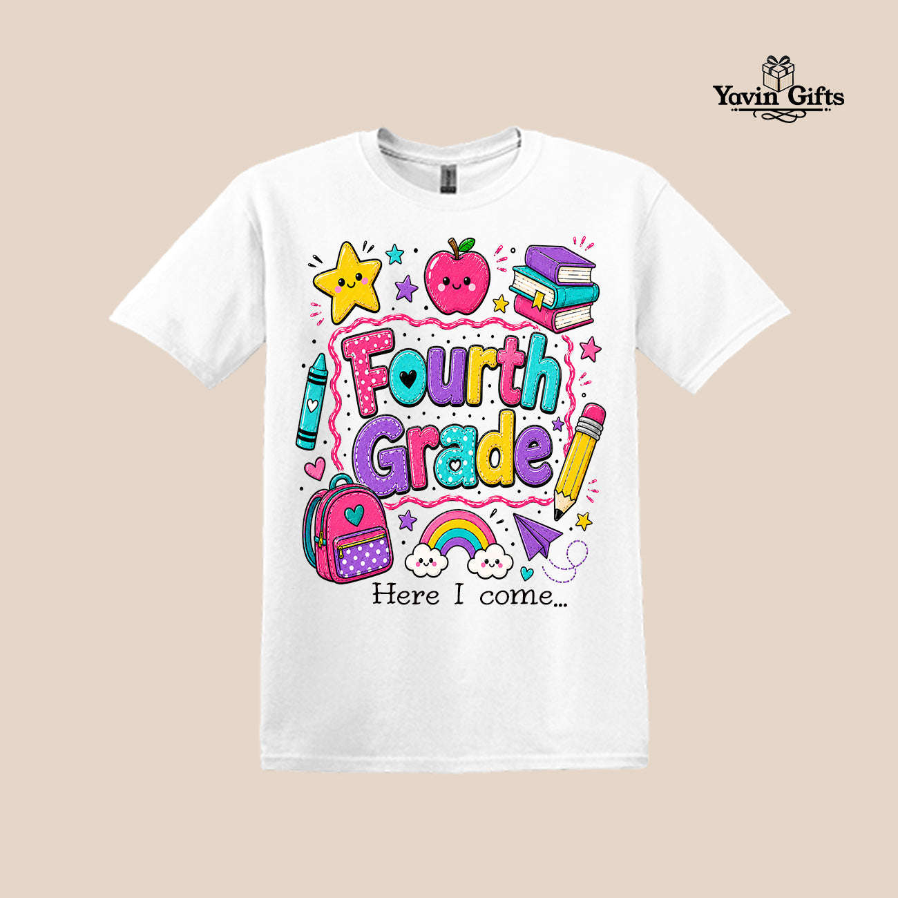 Back to School Shirt | KG to Fifth Grade