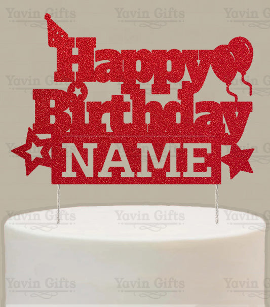 Happy Birthday with Personalized name