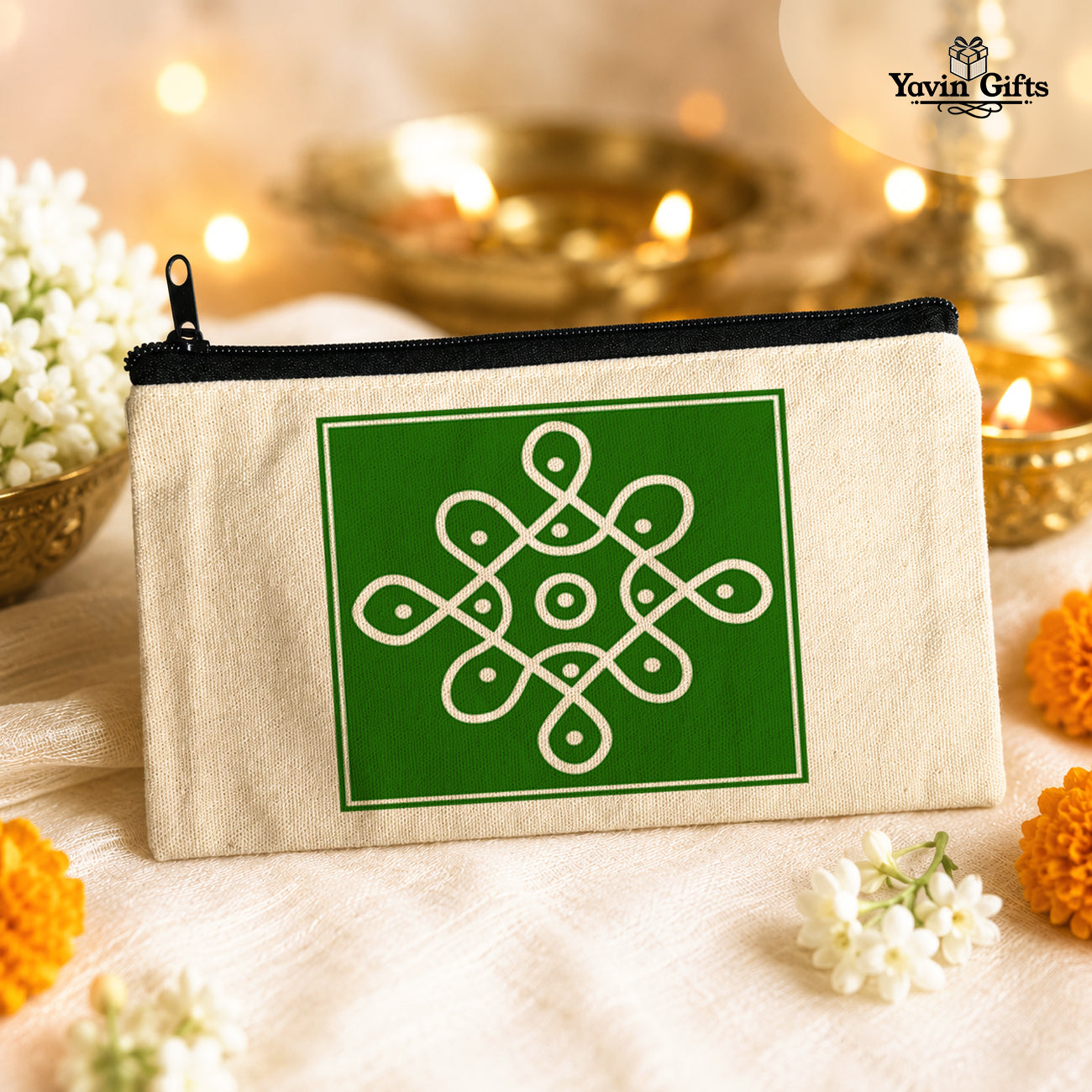 Kolam Pouches – Pooja Return Gift Favors
