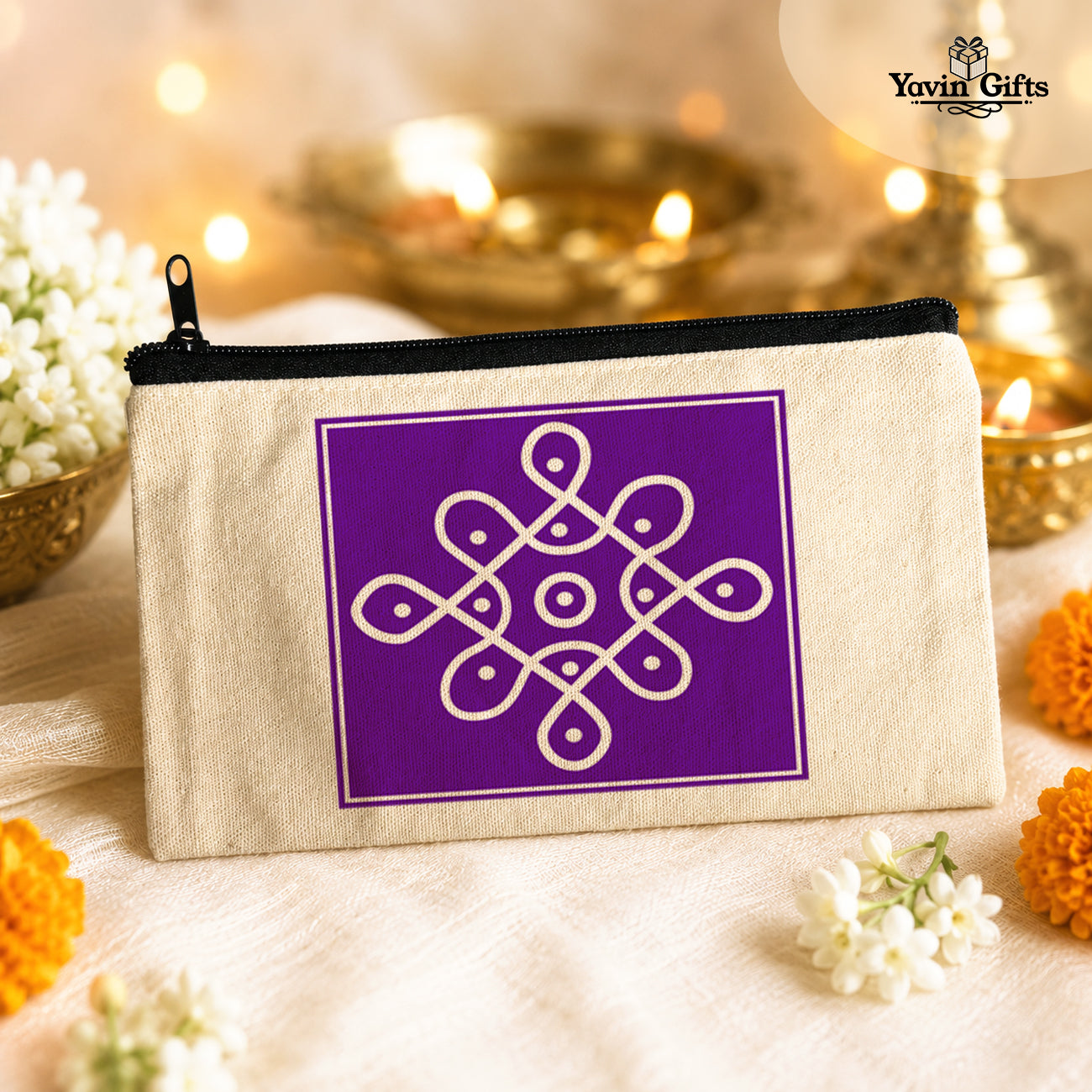 Kolam Pouches – Pooja Return Gift Favors