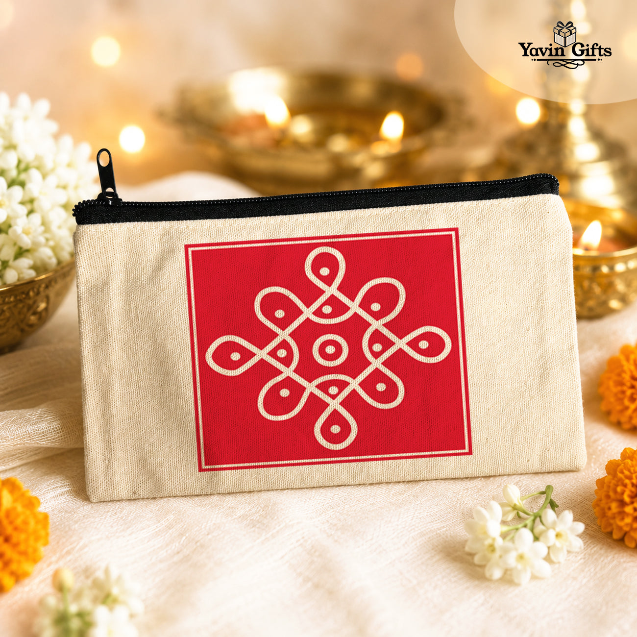 Kolam Pouches – Pooja Return Gift Favors