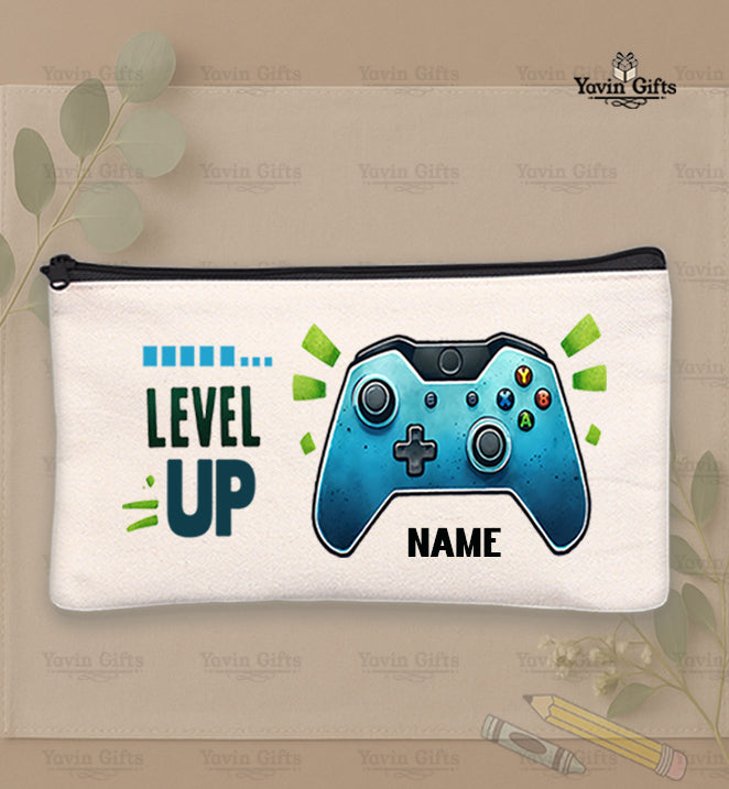 Level up- videogame pouch